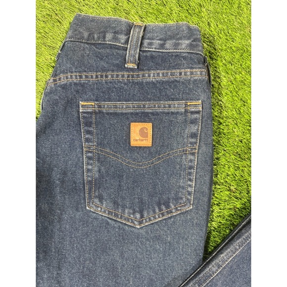 Carhartt B480 Relaxed Fit Jeans 34x32 – Mid 2000s Workwear Denim - Picture 2 of 5